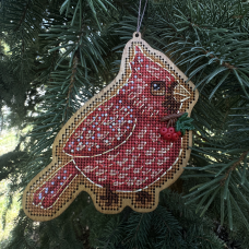 Набір для створення ялинкової іграшки "Кардинал” GВ-07