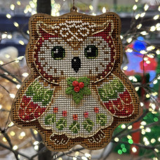 Набір для створення ялинкової іграшки "Сова” GВ-01