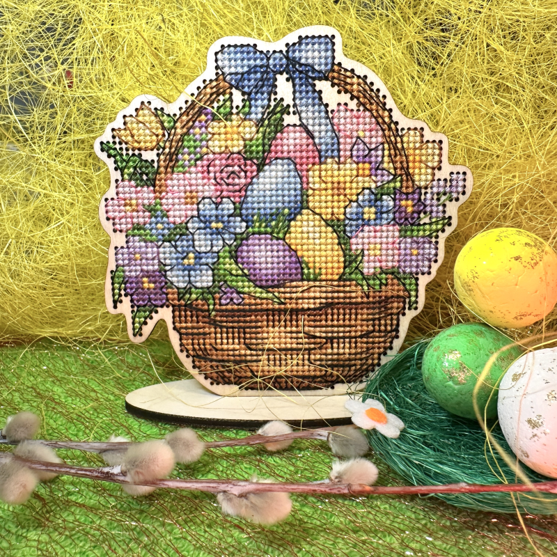 Набір для вишивки "Великодній кошик" VK-1