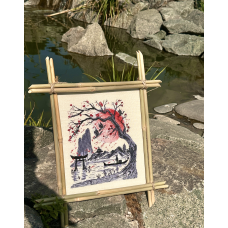 Набір для вишивки "Червоне сонце Сходу" (рівномірка 32) -KGD-01