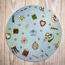 "Килимок рукодільниці" круглий KLM-02