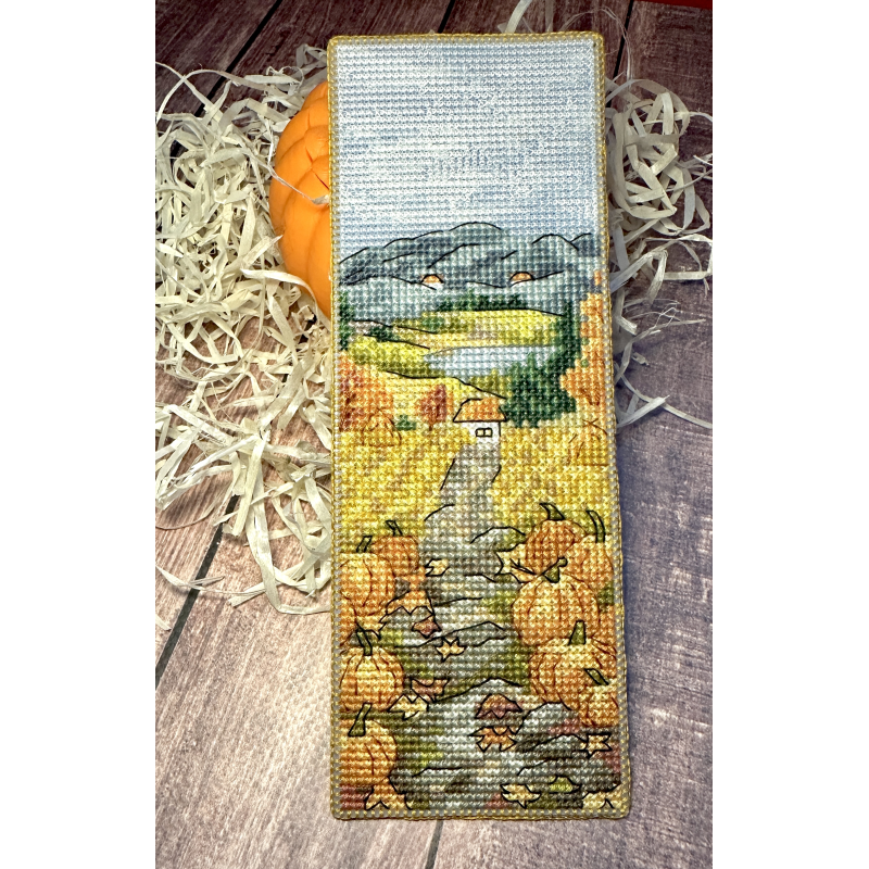 Набір для вишивки закладки "Гарбузова стежка” BMU-08