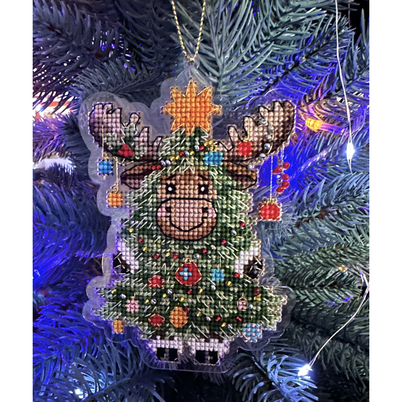 Набір для створення ялинкової іграшки "Карнавальний лосяш" RL-01