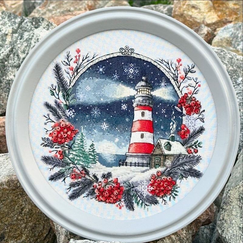 Набір для вишивки "Зимовий маяк" (Аіdа Zweigart 16) -LH-01