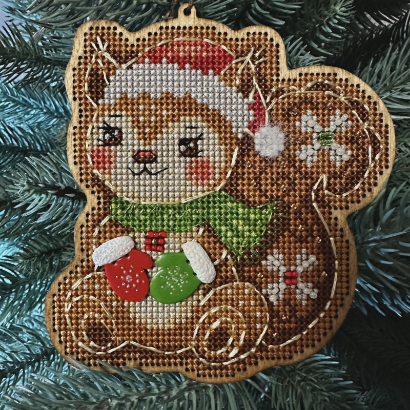 Набір для створення ялинкової іграшки "Білочка” GВ-03