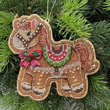 Набір для створення ялинкової іграшки "Конячка” GВ-05