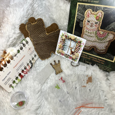 Набір для створення ялинкової іграшки "Лама” GВ-02